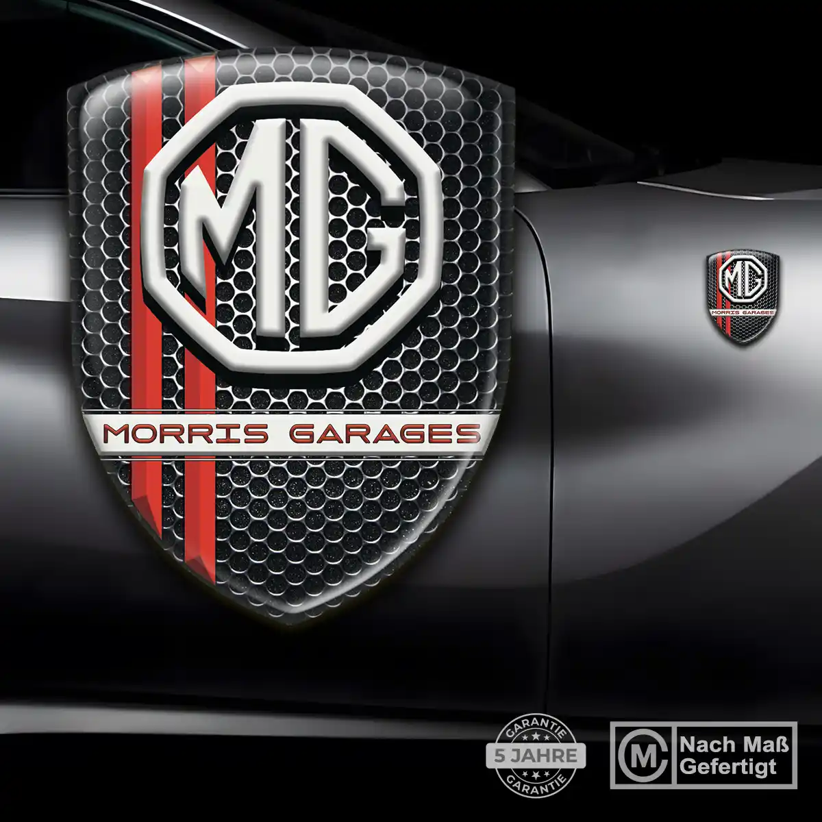 MG Silikon Aufkleber Auto Premiumqualität