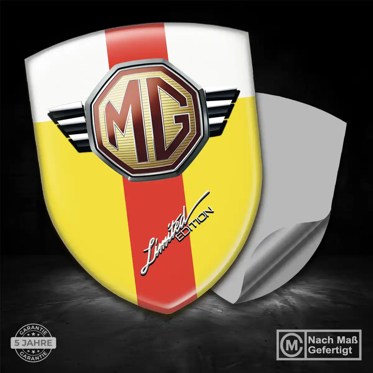 MG Silikon Aufkleber Auto Stilvolles Design