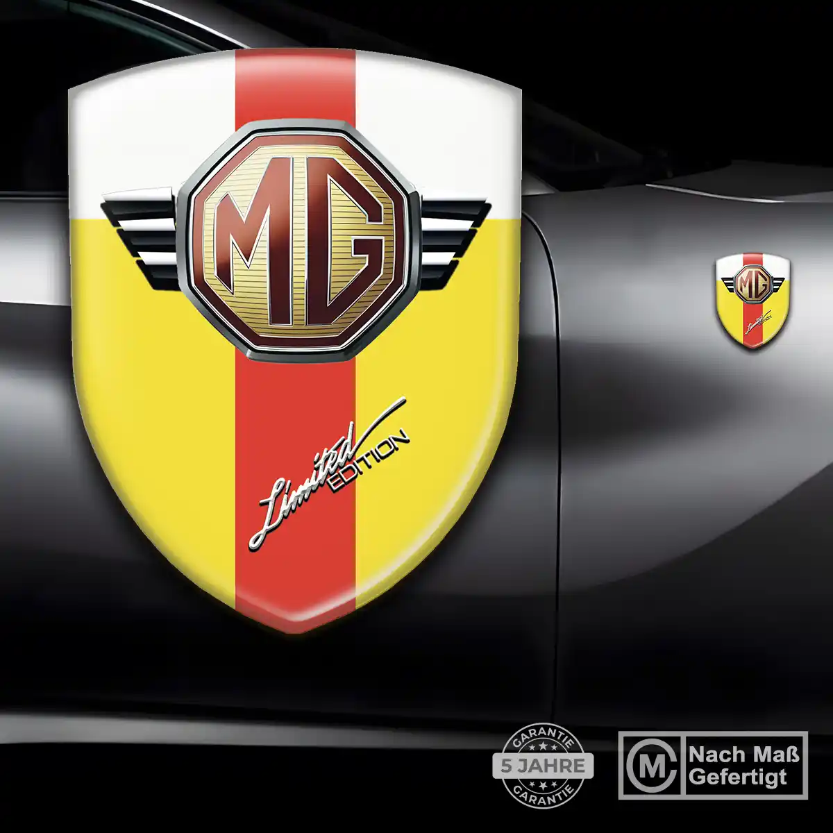 MG Silikon Aufkleber Auto Stilvolles Design