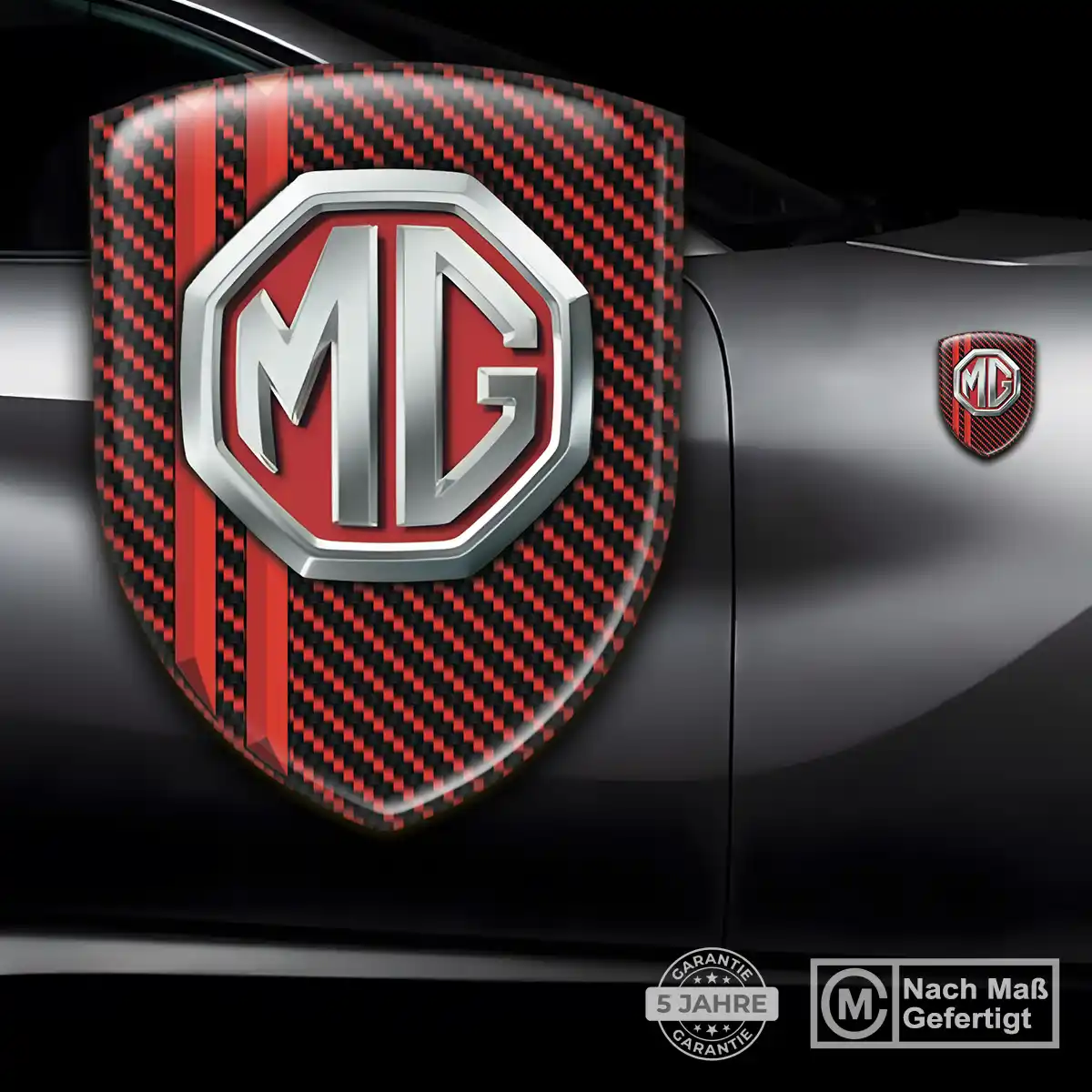 MG Silikon Aufkleber Auto Tuningfahrzeug