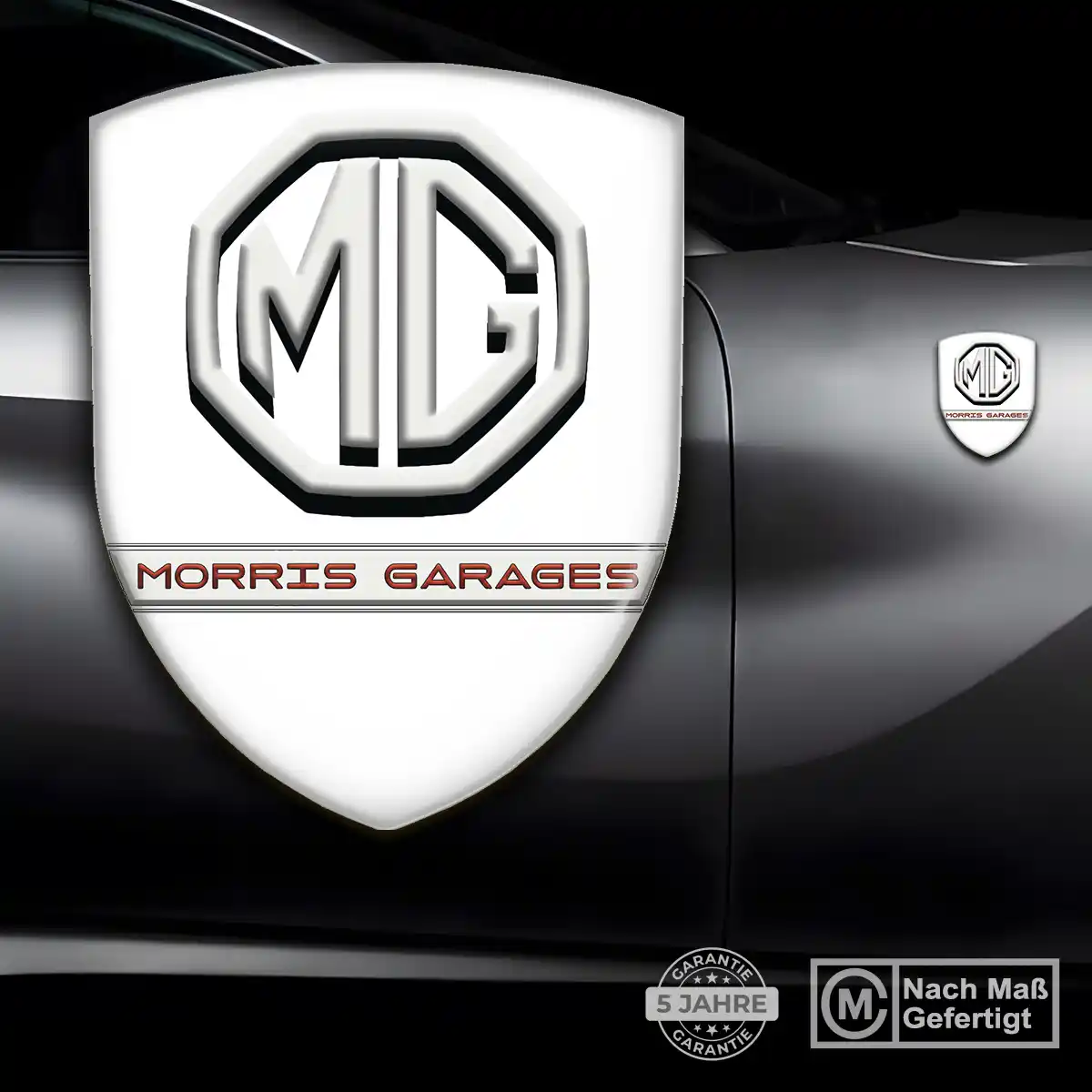 MG Silikon Aufkleber Embleme Anspruchsvolles Design