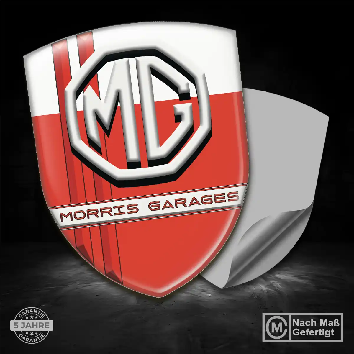 MG Silikon Aufkleber Embleme Ausdrucksstarkes Design