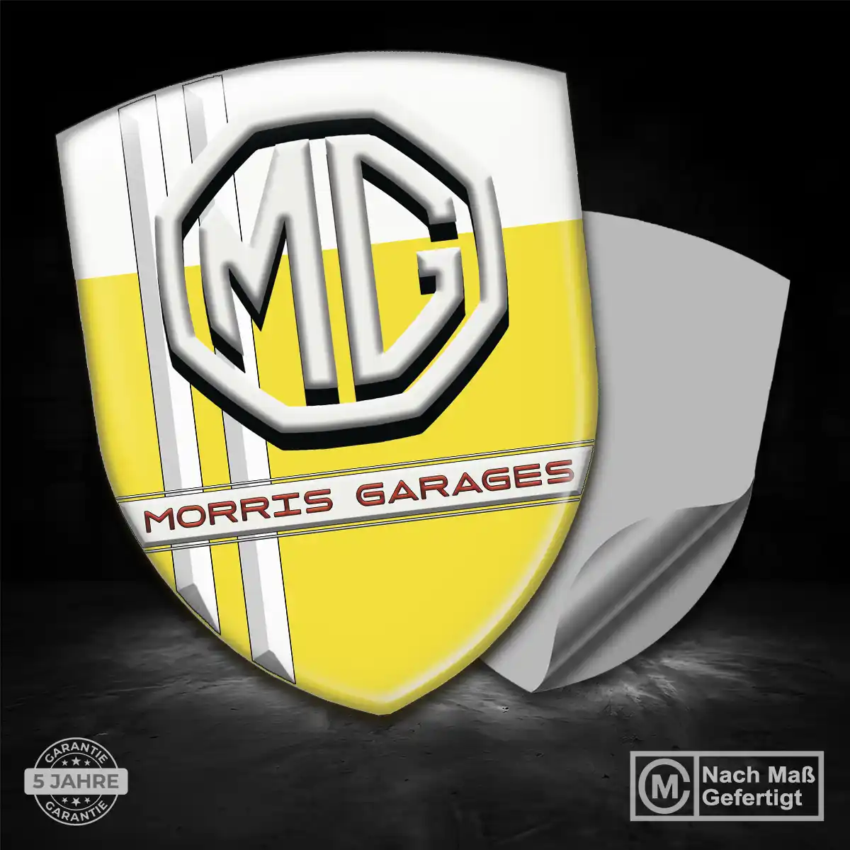MG Silikon Aufkleber Embleme Auto Luxus-Edition