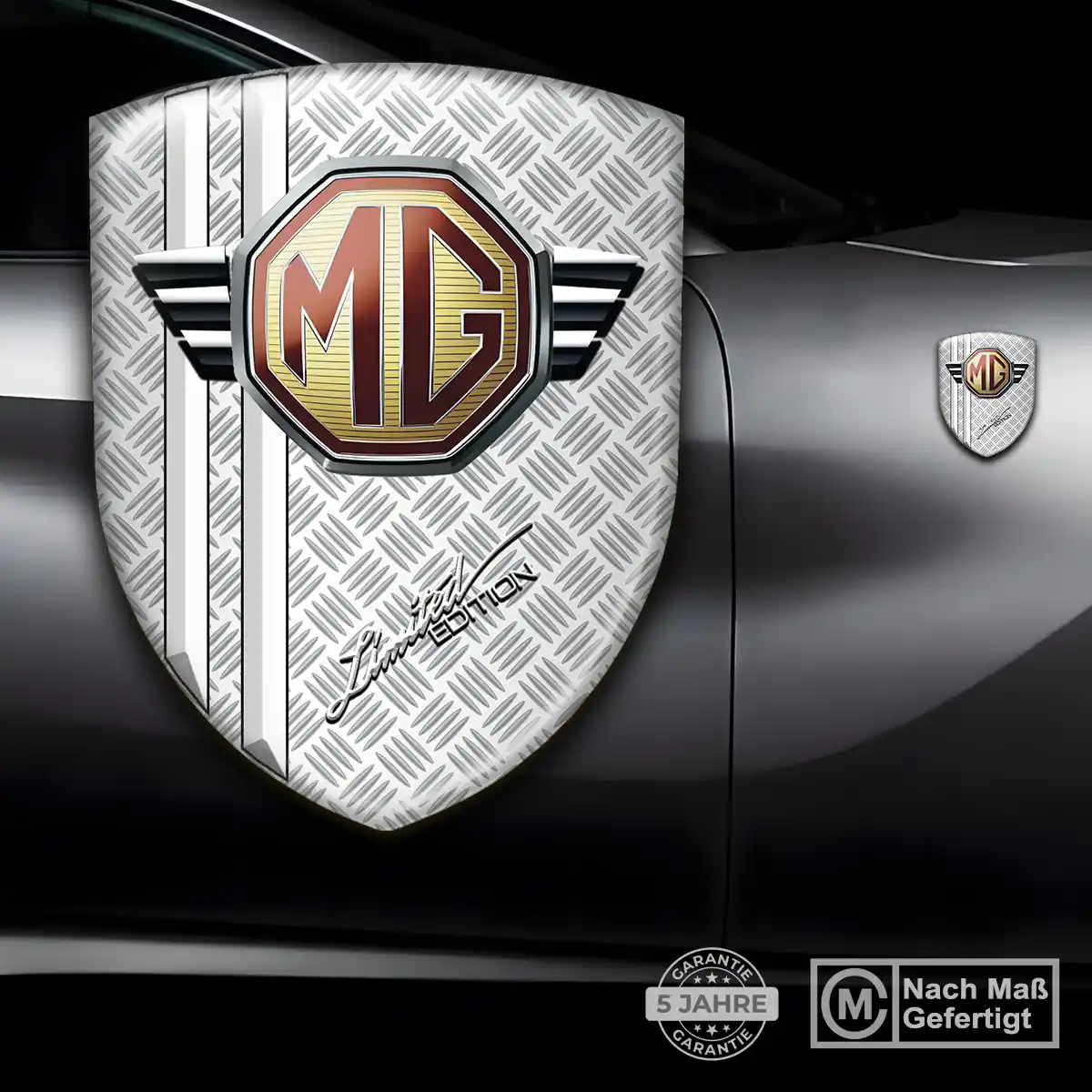 MG Silikon Aufkleber Embleme Auto Modernes Design
