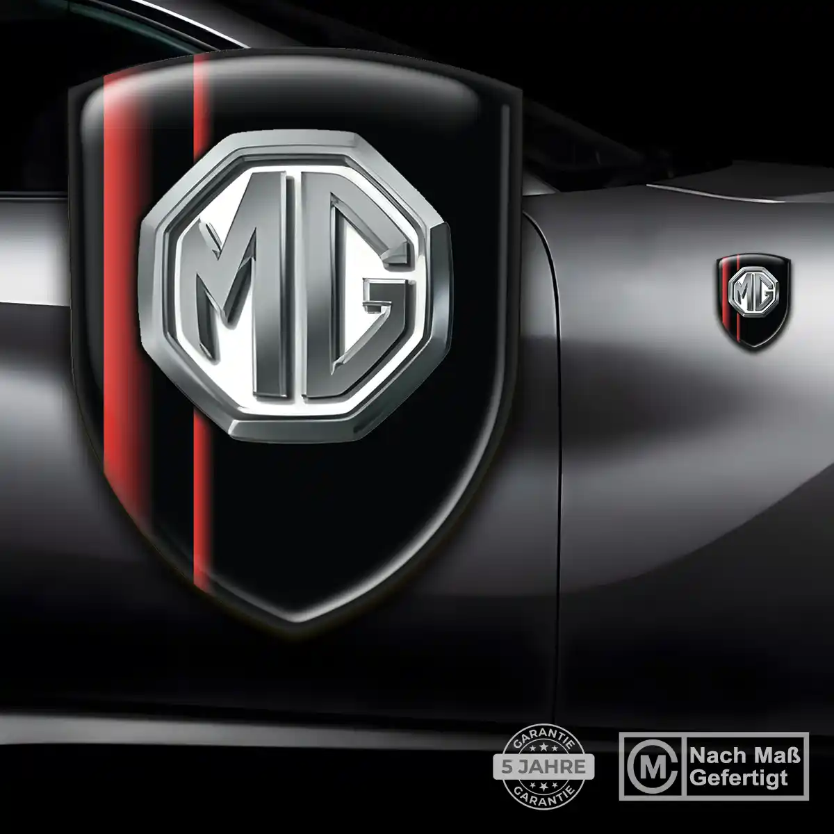 MG Silikon Aufkleber Embleme Auto Premium-Edition
