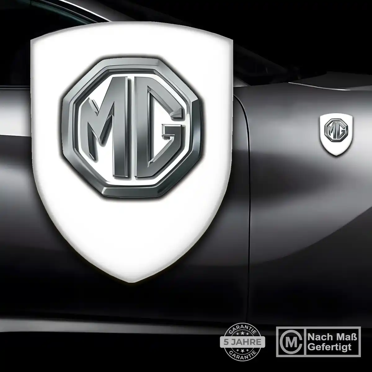 MG Silikon Aufkleber Embleme Modernes Design