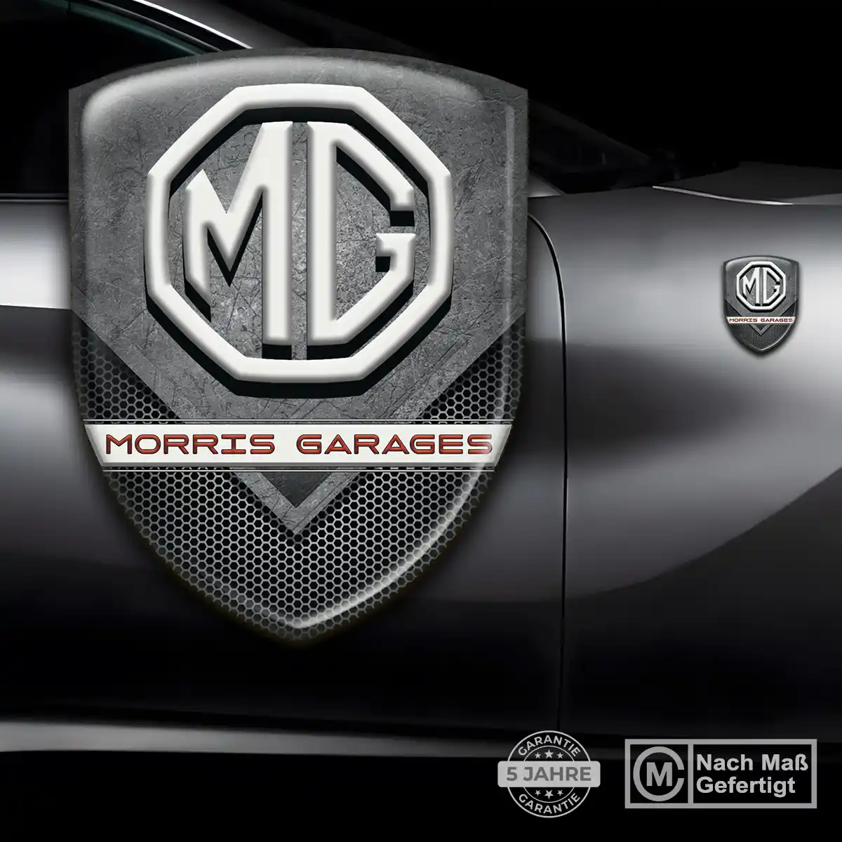 MG Silikon Aufkleber Exterieurdesign
