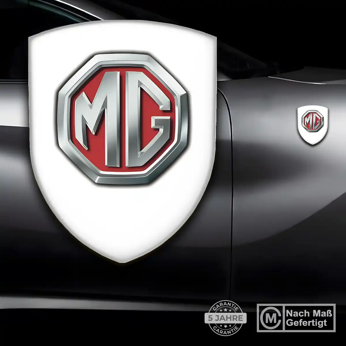 MG Silikon Aufkleber Wappen Auto Hohe Qualität
