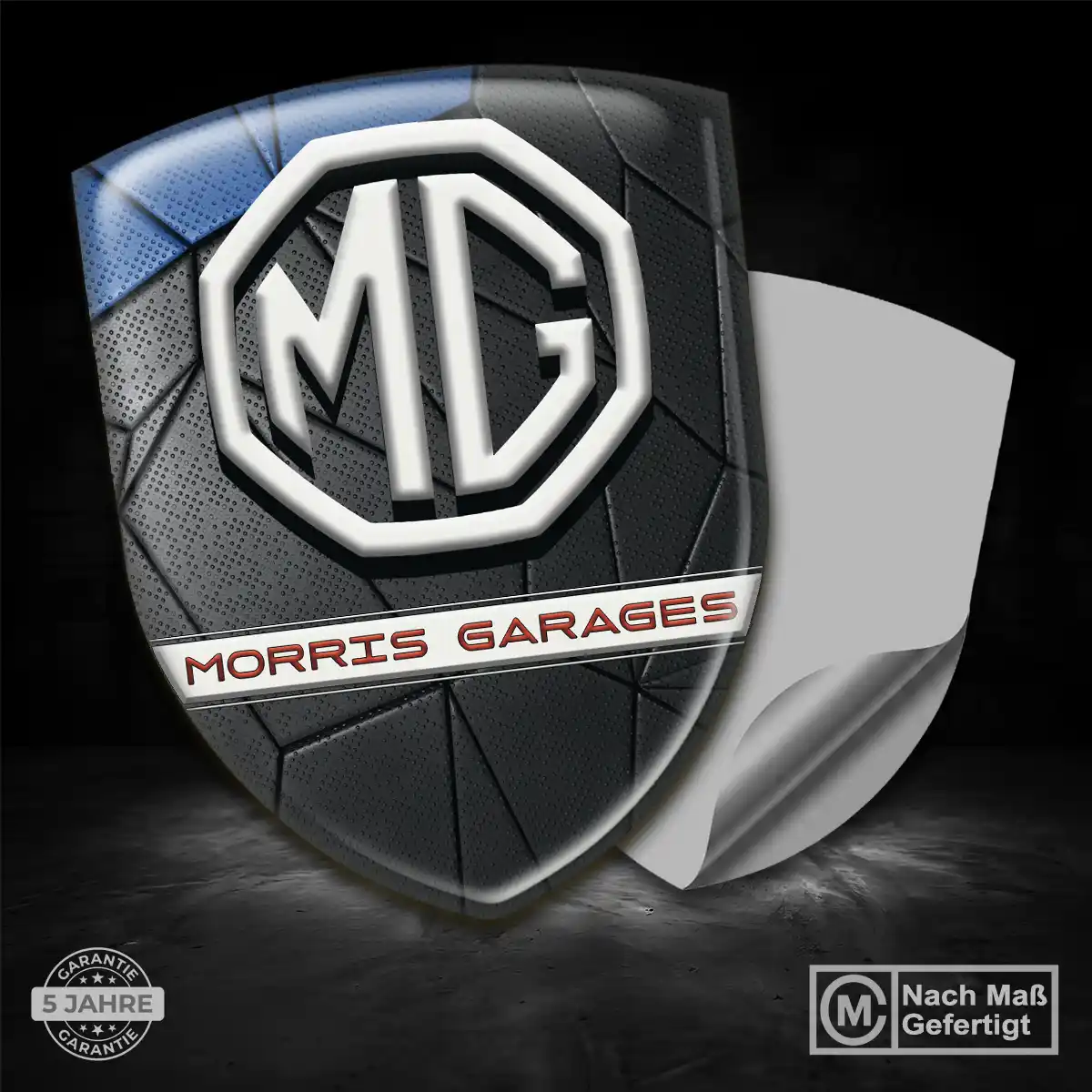 MG Wappen Aufkleber Ausdrucksstarkes Design