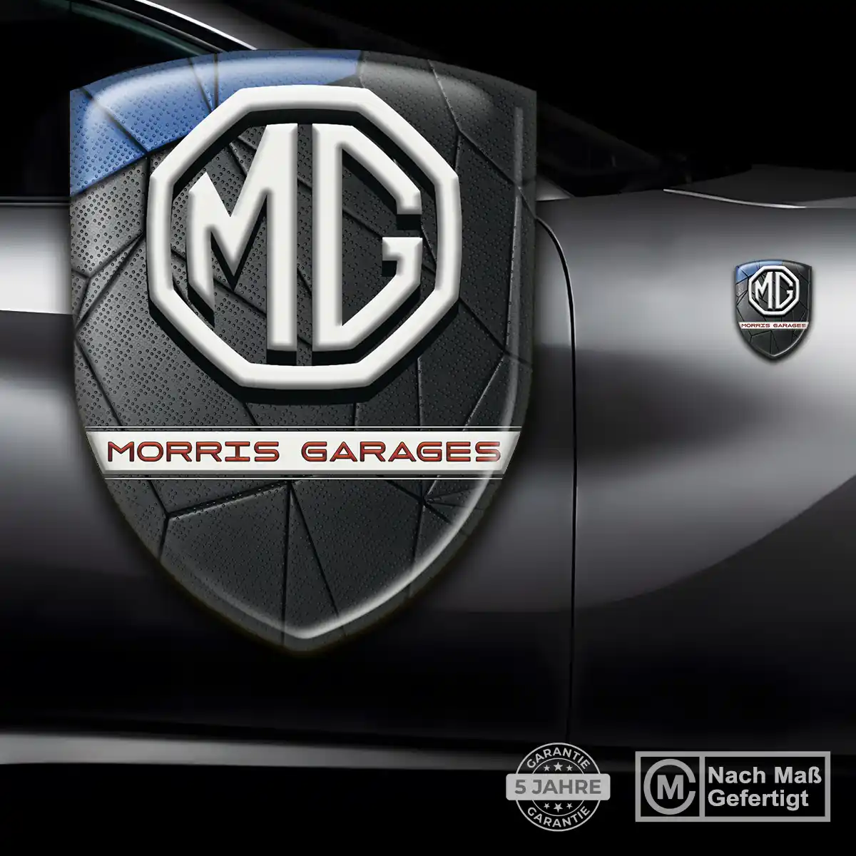 MG Wappen Aufkleber Ausdrucksstarkes Design