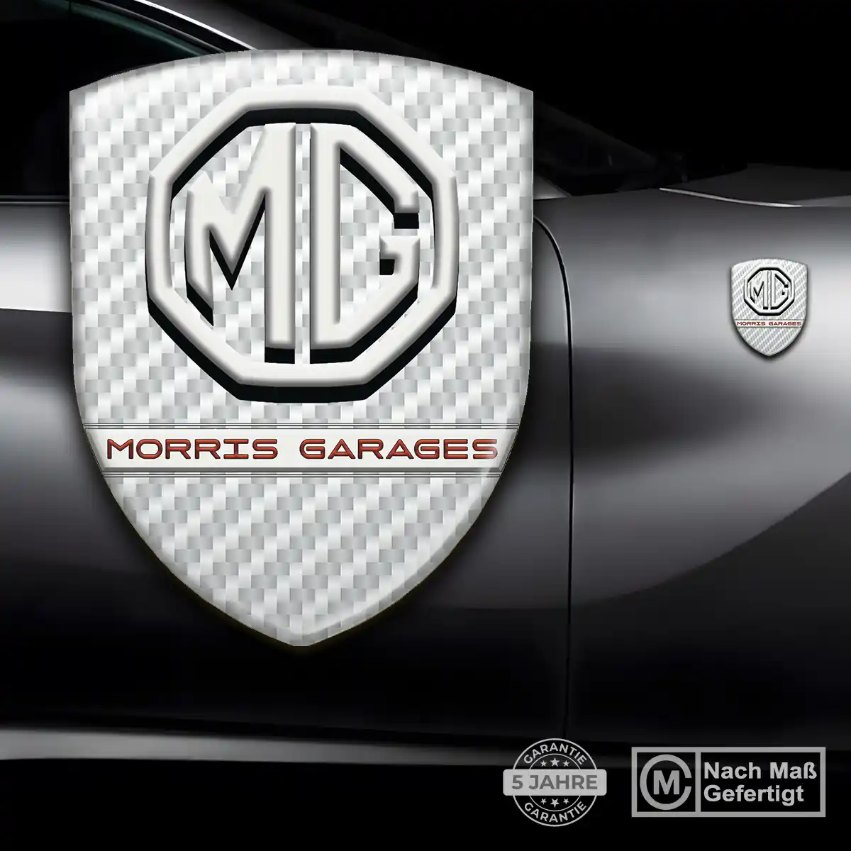 MG Wappen Aufkleber Auto Anspruchsvolles Design