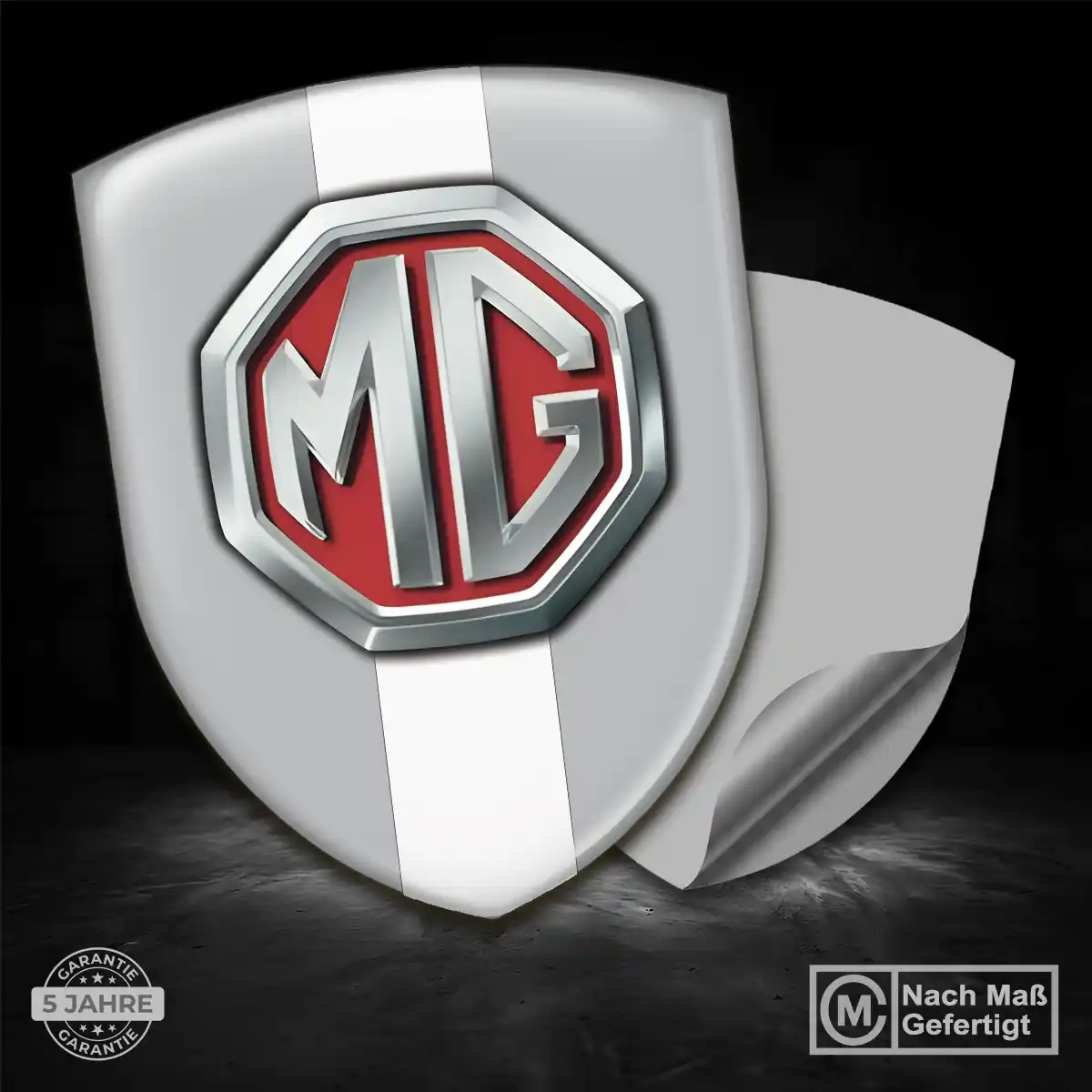 MG Wappen Aufkleber Auto Elegantes Design