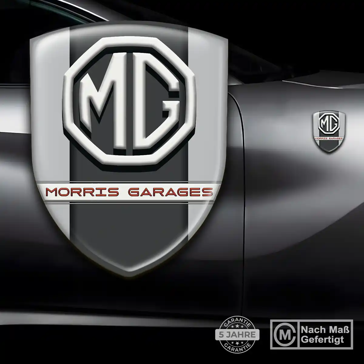 MG Wappen Aufkleber Auto Markenedition