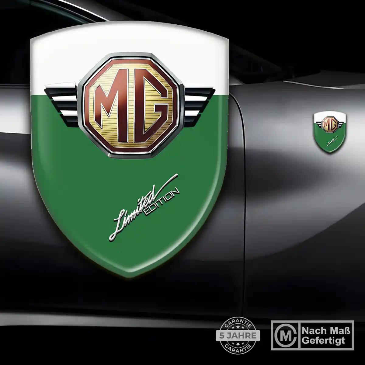 MG Wappen Aufkleber Auto Tuningfahrzeug