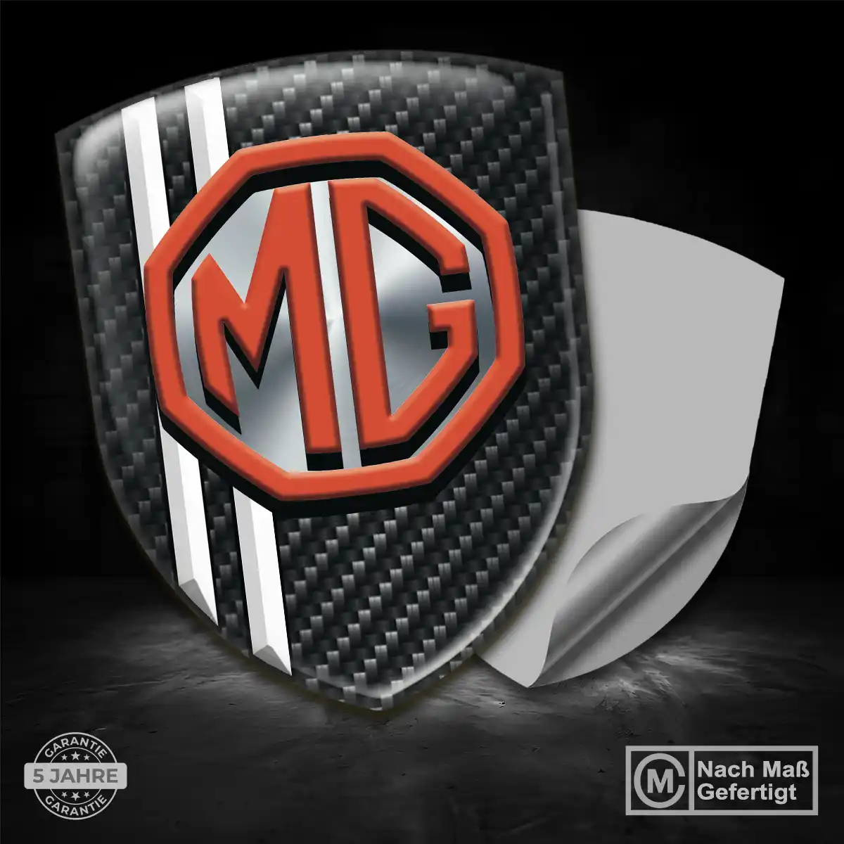 MG Wappen Aufkleber Emblem Auto Markenedition