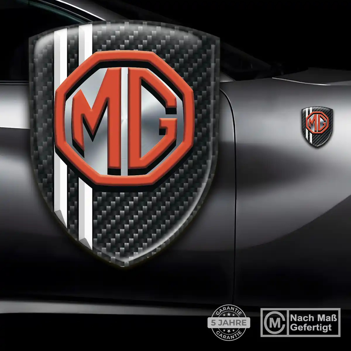 MG Wappen Aufkleber Emblem Auto Markenedition