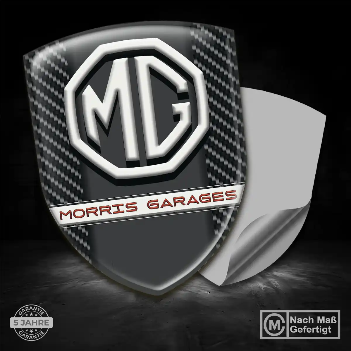 MG Wappen Aufkleber Emblem Auto Modernes Design