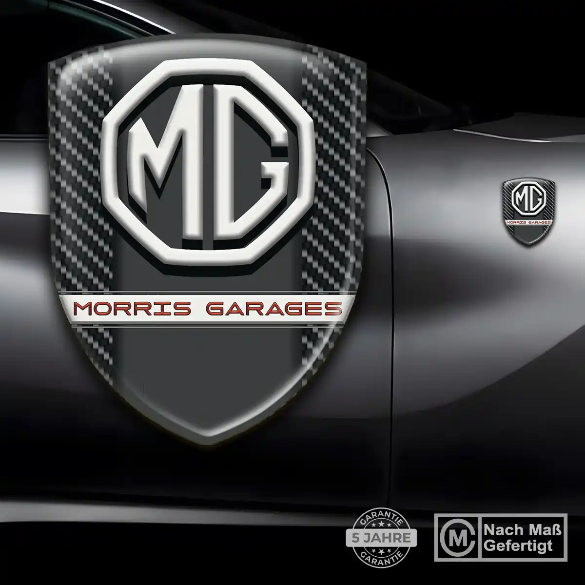 MG Wappen Aufkleber Emblem Auto Modernes Design