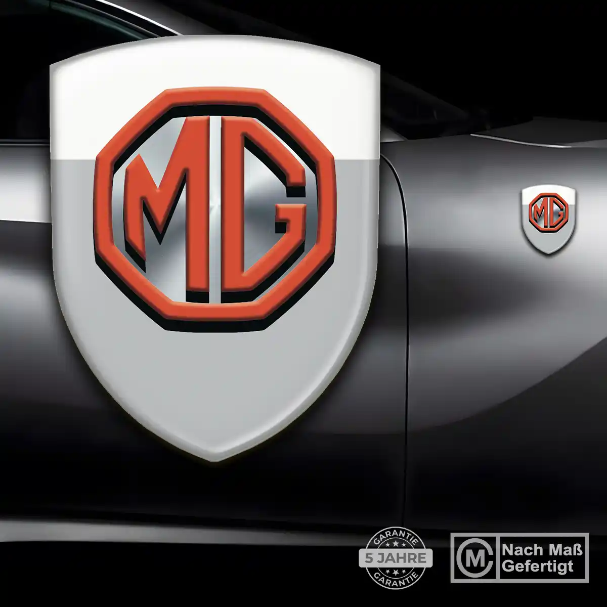 MG Wappen Aufkleber Emblem Auto Stilvolles Design