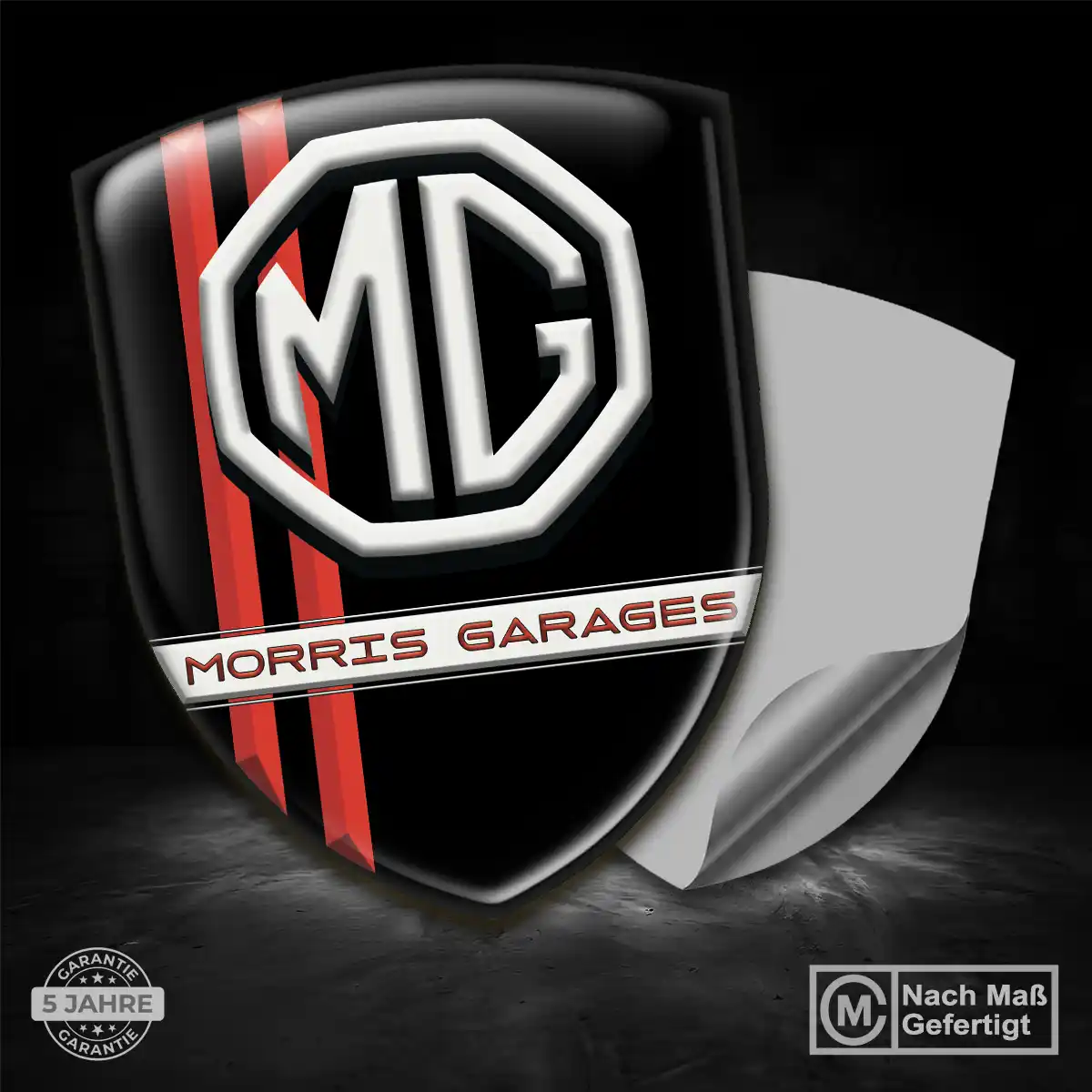 MG Wappen Aufkleber Emblem Auto Tuningfahrzeug
