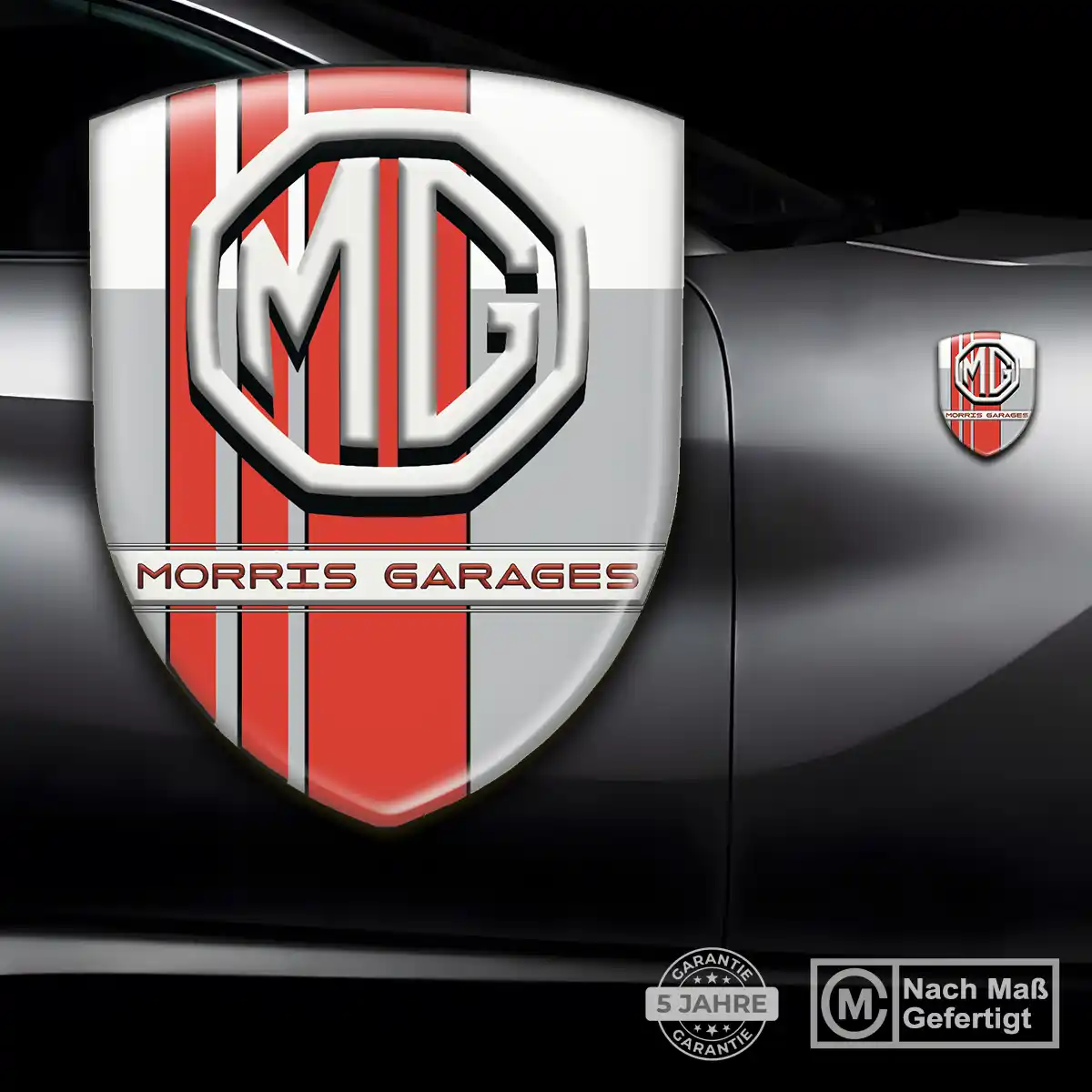MG Wappen Aufkleber Emblem Limitierte Auflage