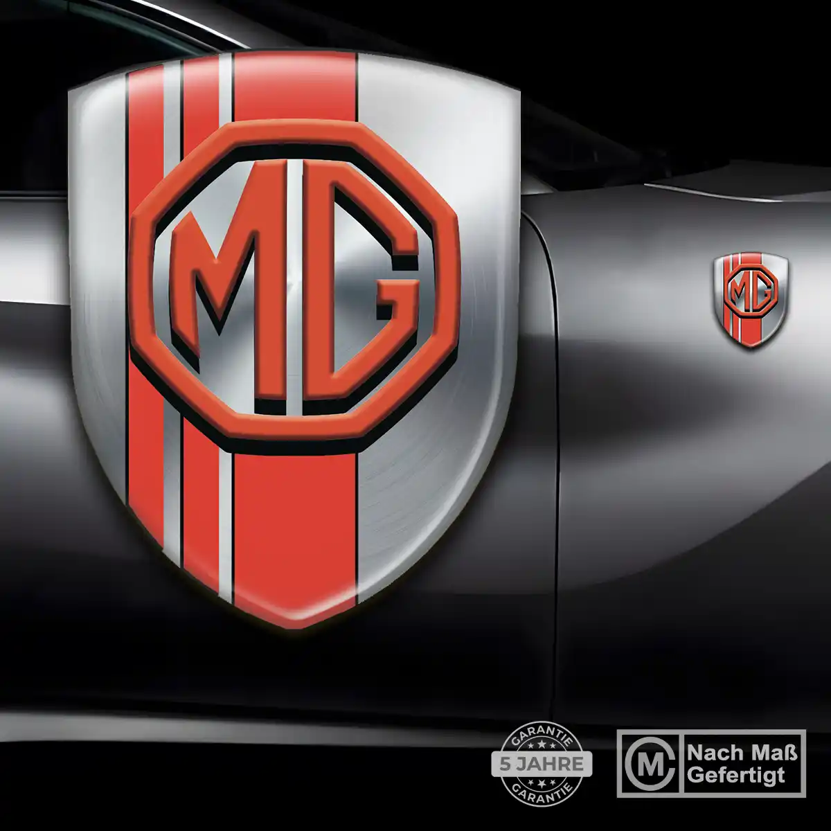 MG Wappen Aufkleber Emblem Luxus-Edition