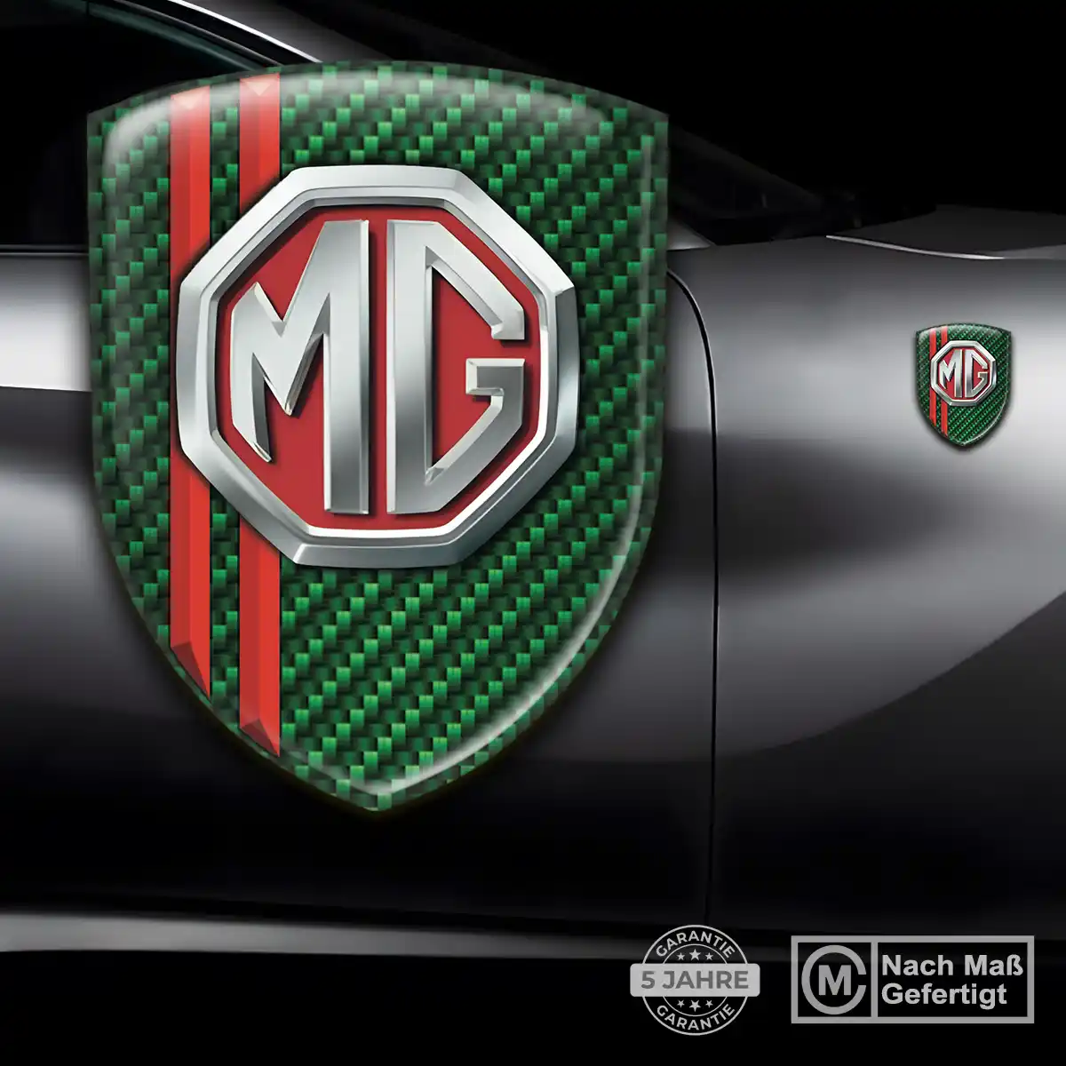 MG Wappen Aufkleber Limitierte Auflage