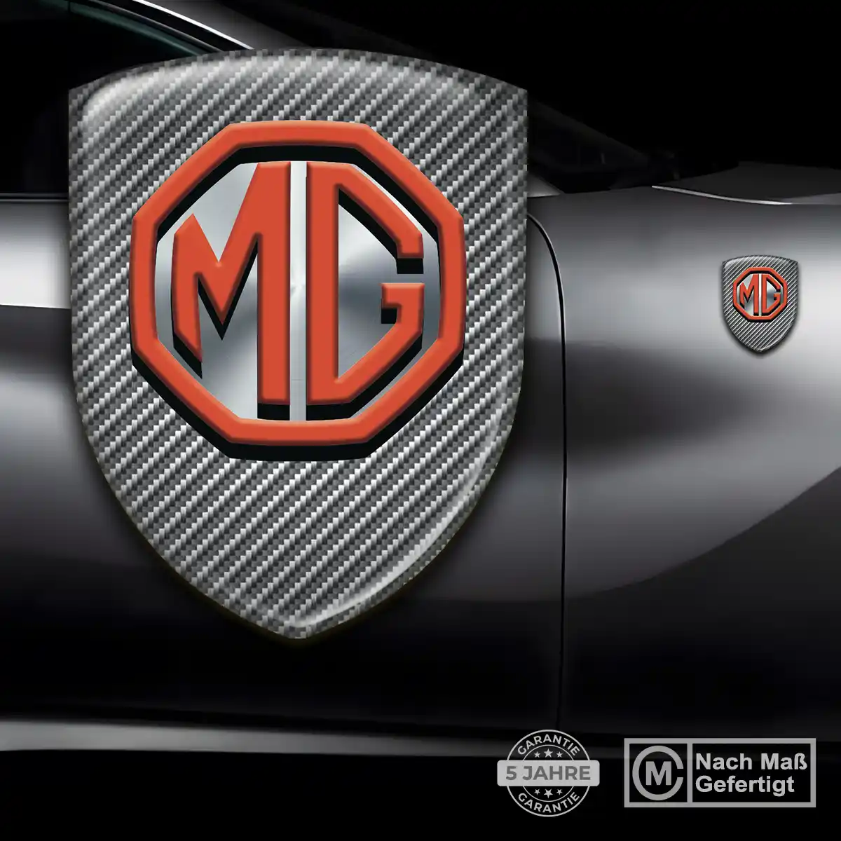 MG Wappen Aufkleber Luxus-Edition