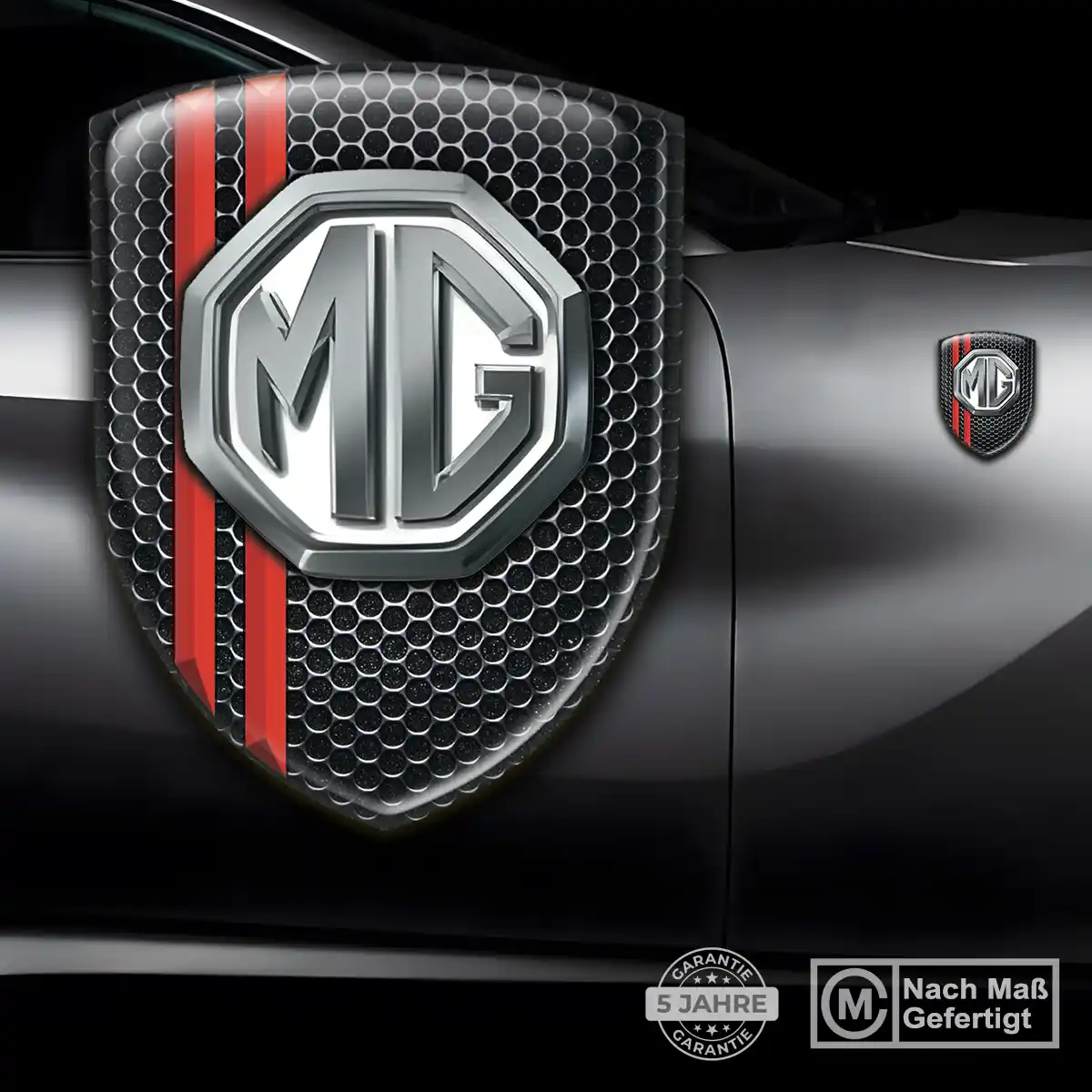 MG Wappen Aufkleber Markenedition