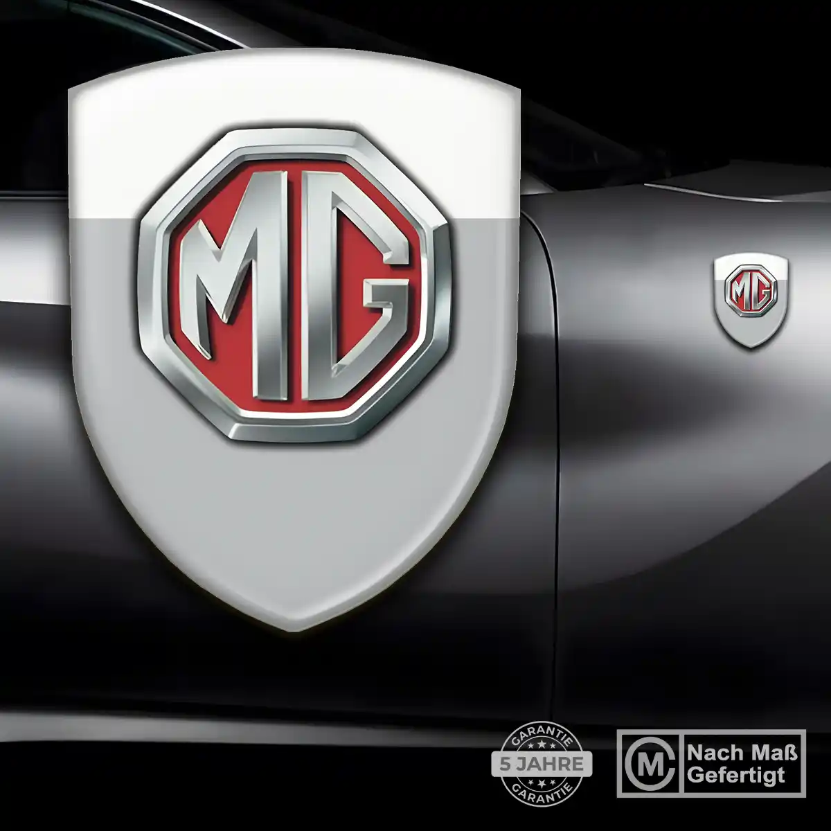MG Wappen Emblem Anspruchsvolles Design