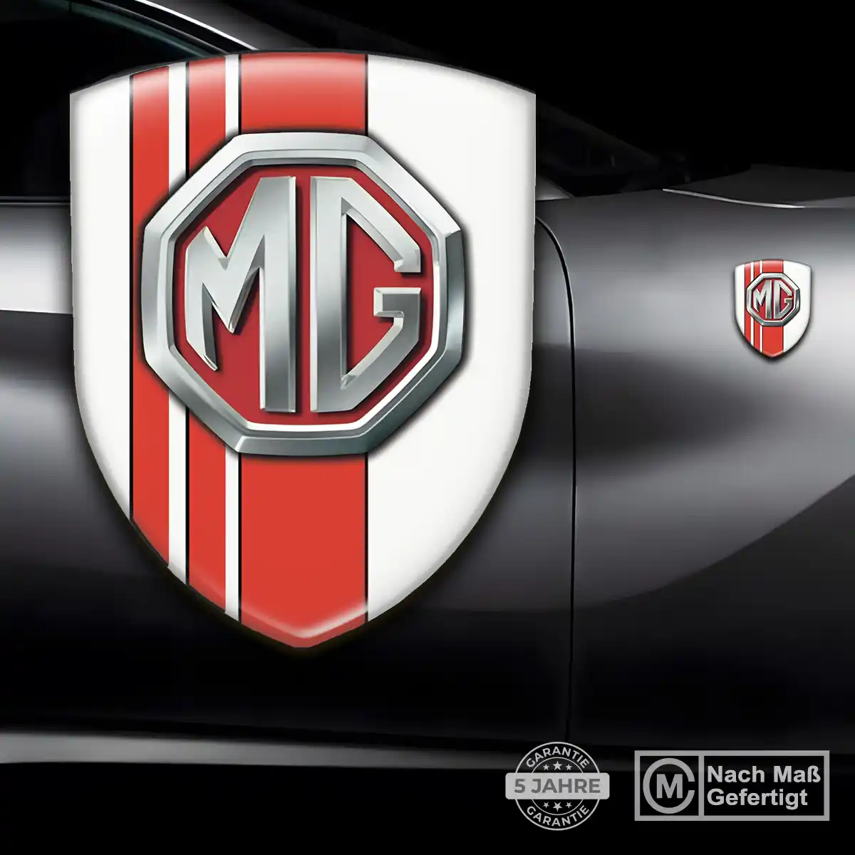MG Wappen Emblem Aufkleber Auto Elegantes Design
