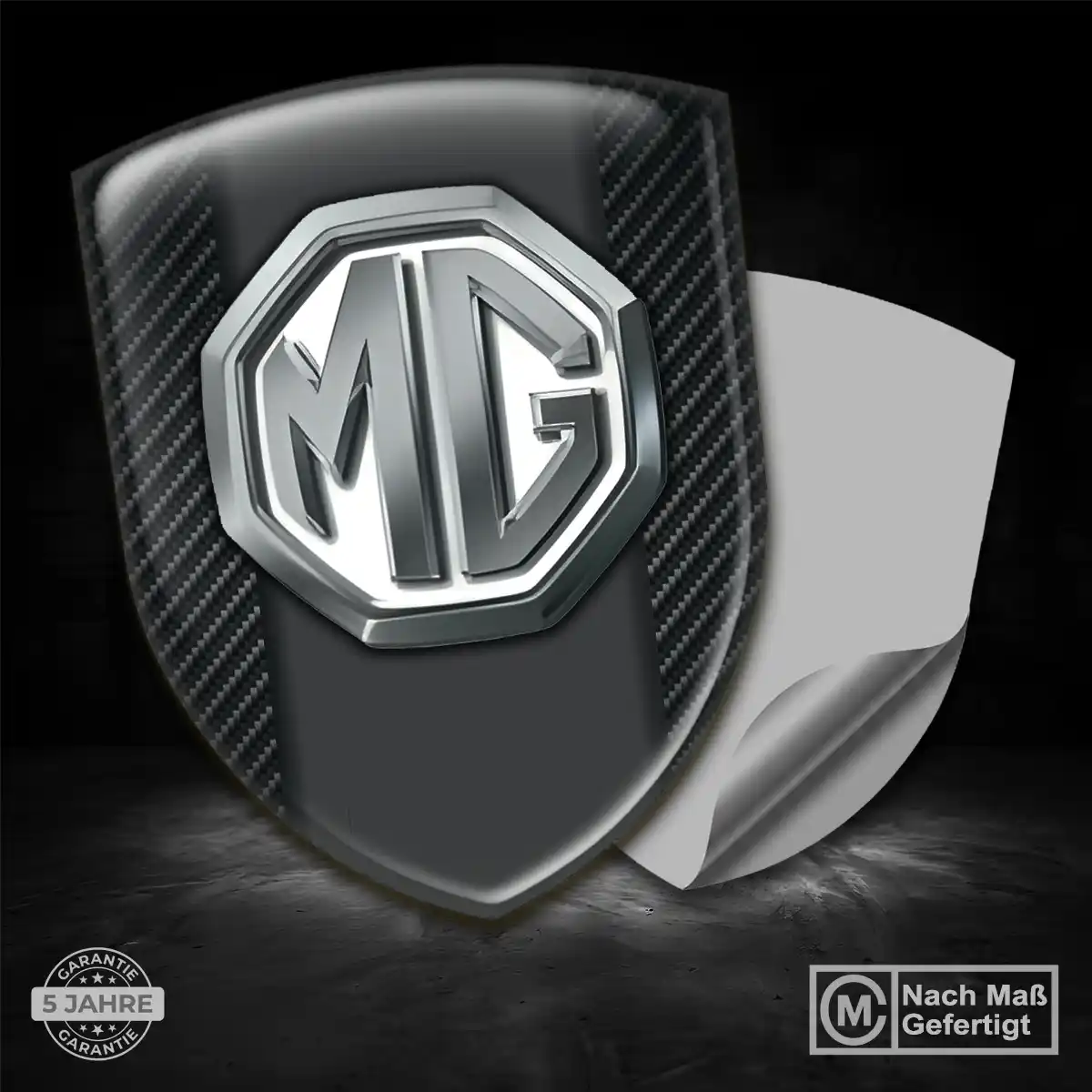 MG Wappen Emblem Aufkleber Auto Modernes Design