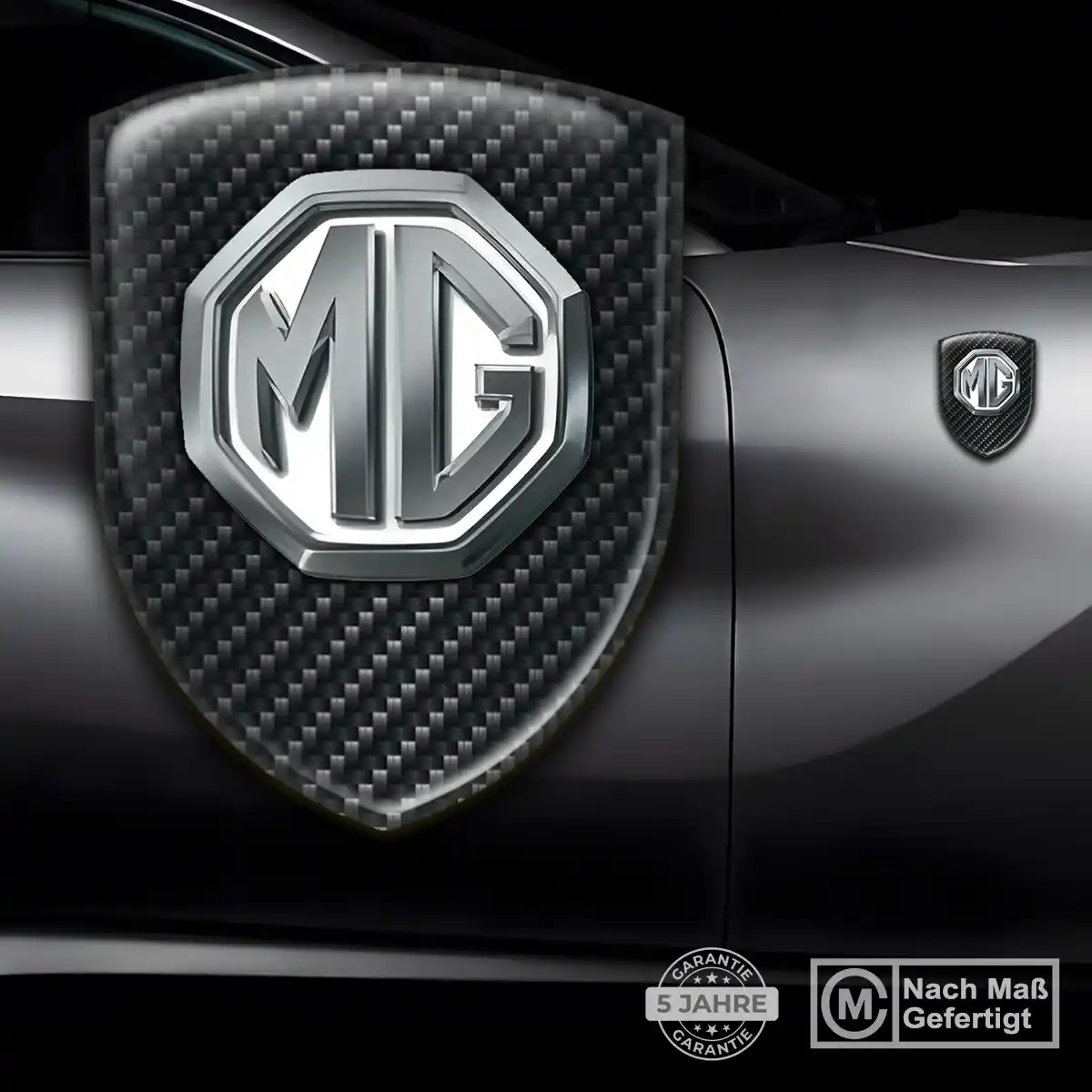 MG Wappen Emblem Aufkleber Auto Stilvolles Design