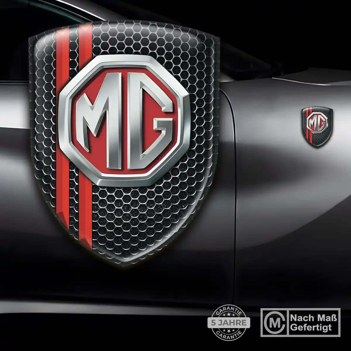 MG Wappen Emblem Aufkleber Erstklassige Qualität