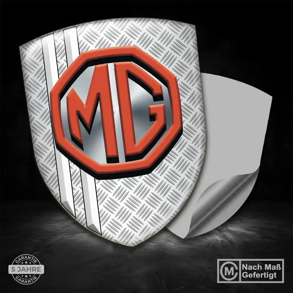 MG Wappen Emblem Aufkleber Luxus-Edition