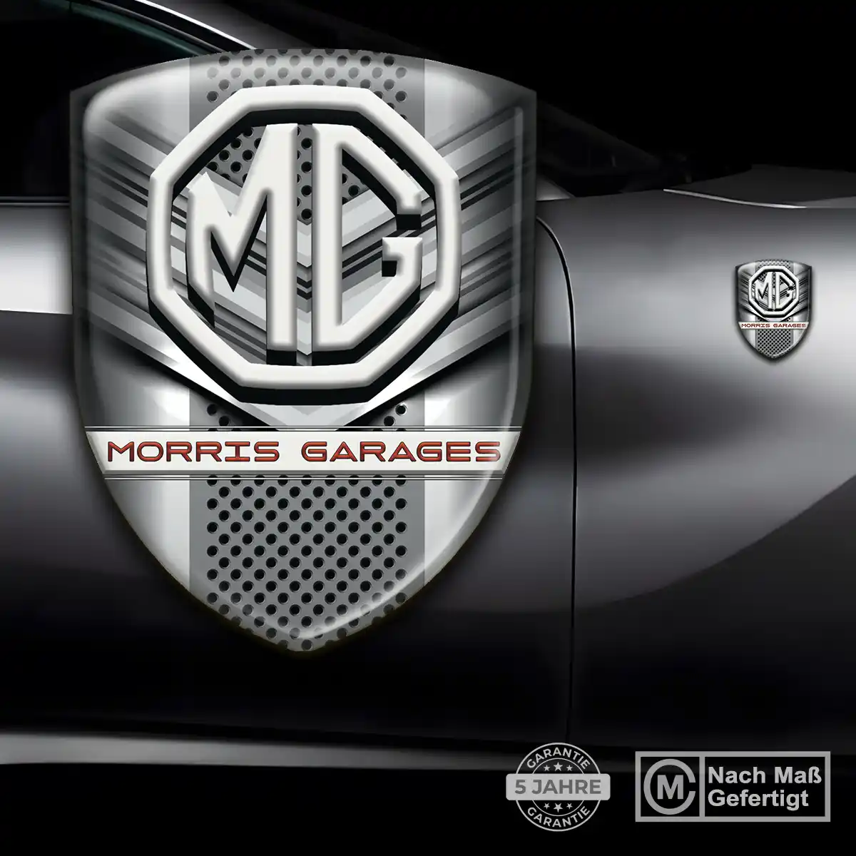 MG Wappen Emblem Aufkleber Markenedition