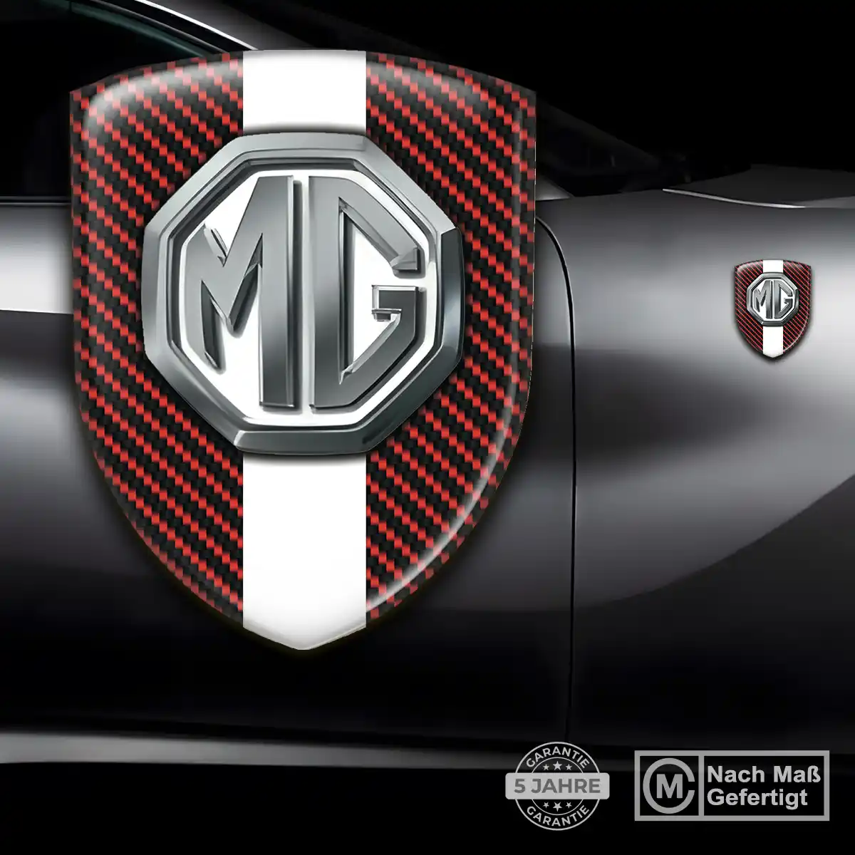 MG Wappen Emblem Auto Anspruchsvolles Design