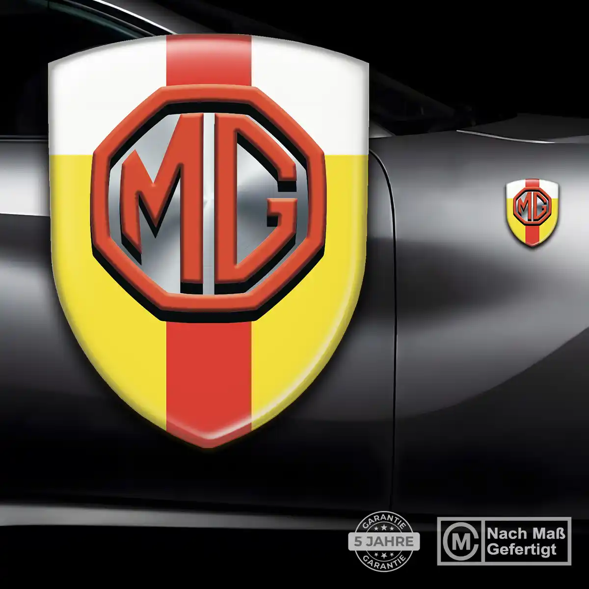 MG Wappen Emblem Auto Ausdrucksstarkes Design