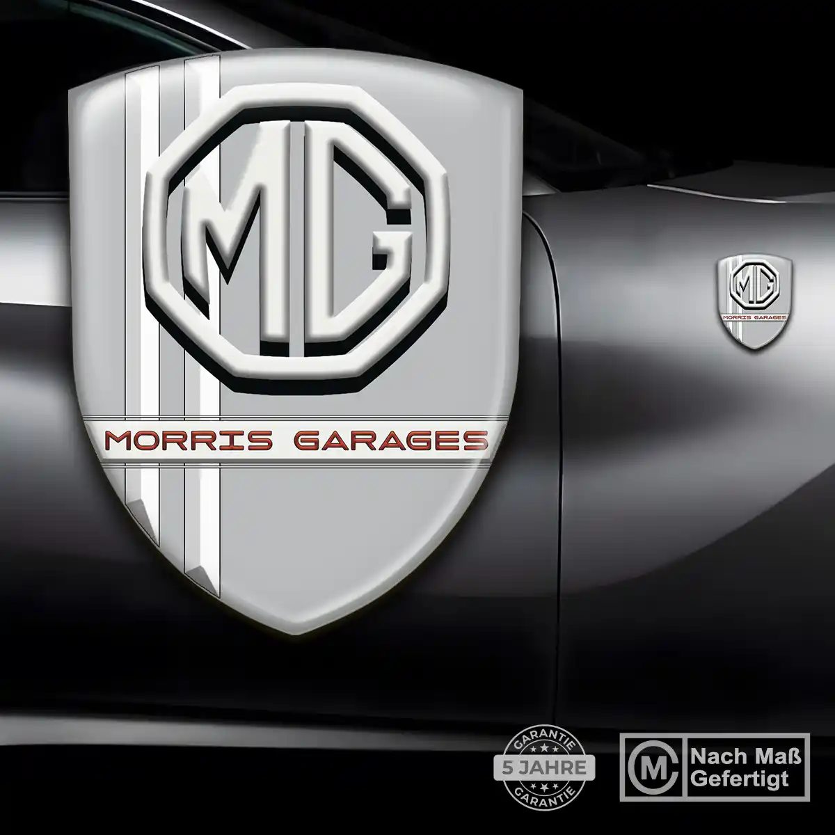 MG Wappen Emblem Auto Edles Design