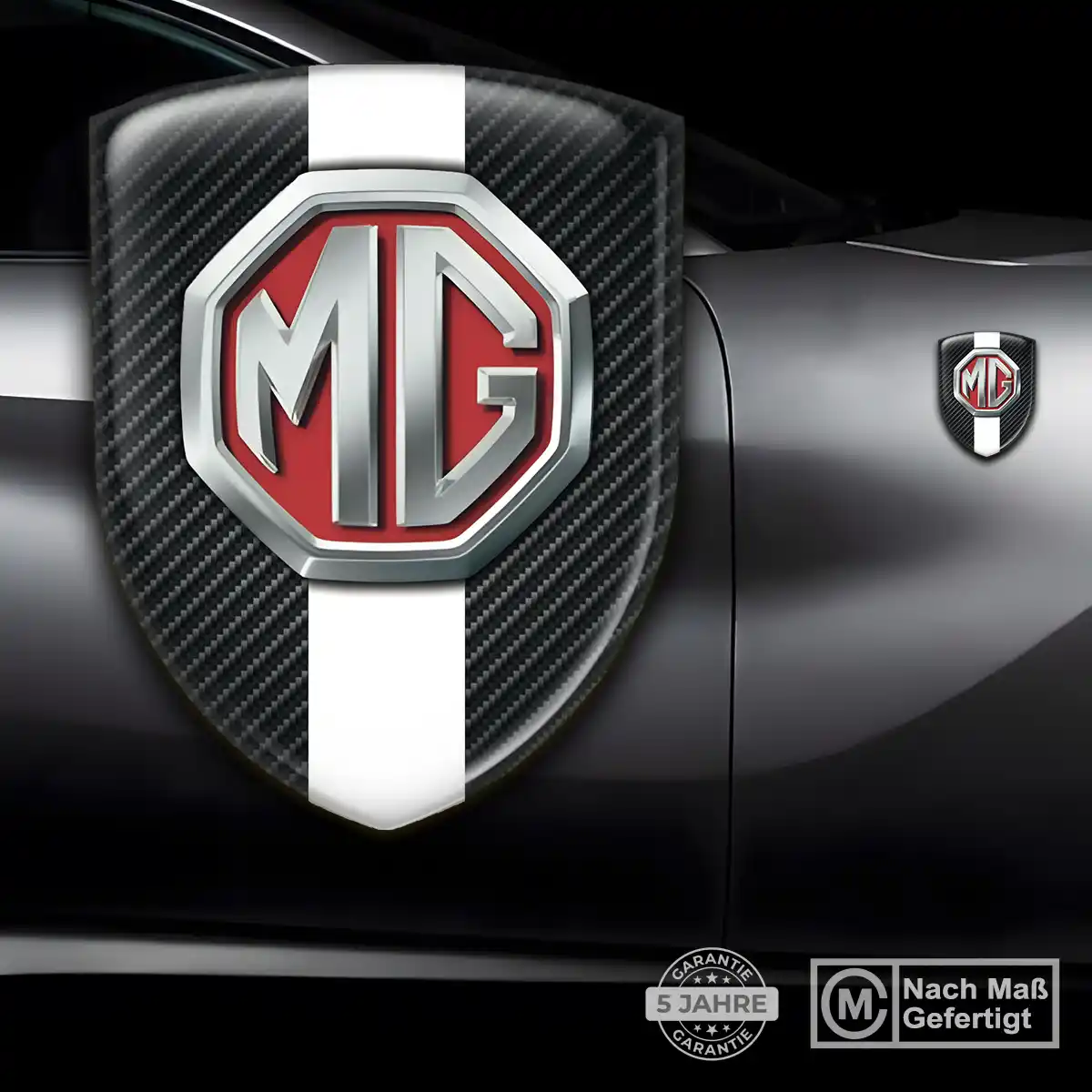 MG Wappen Emblem Auto Interieurdesign
