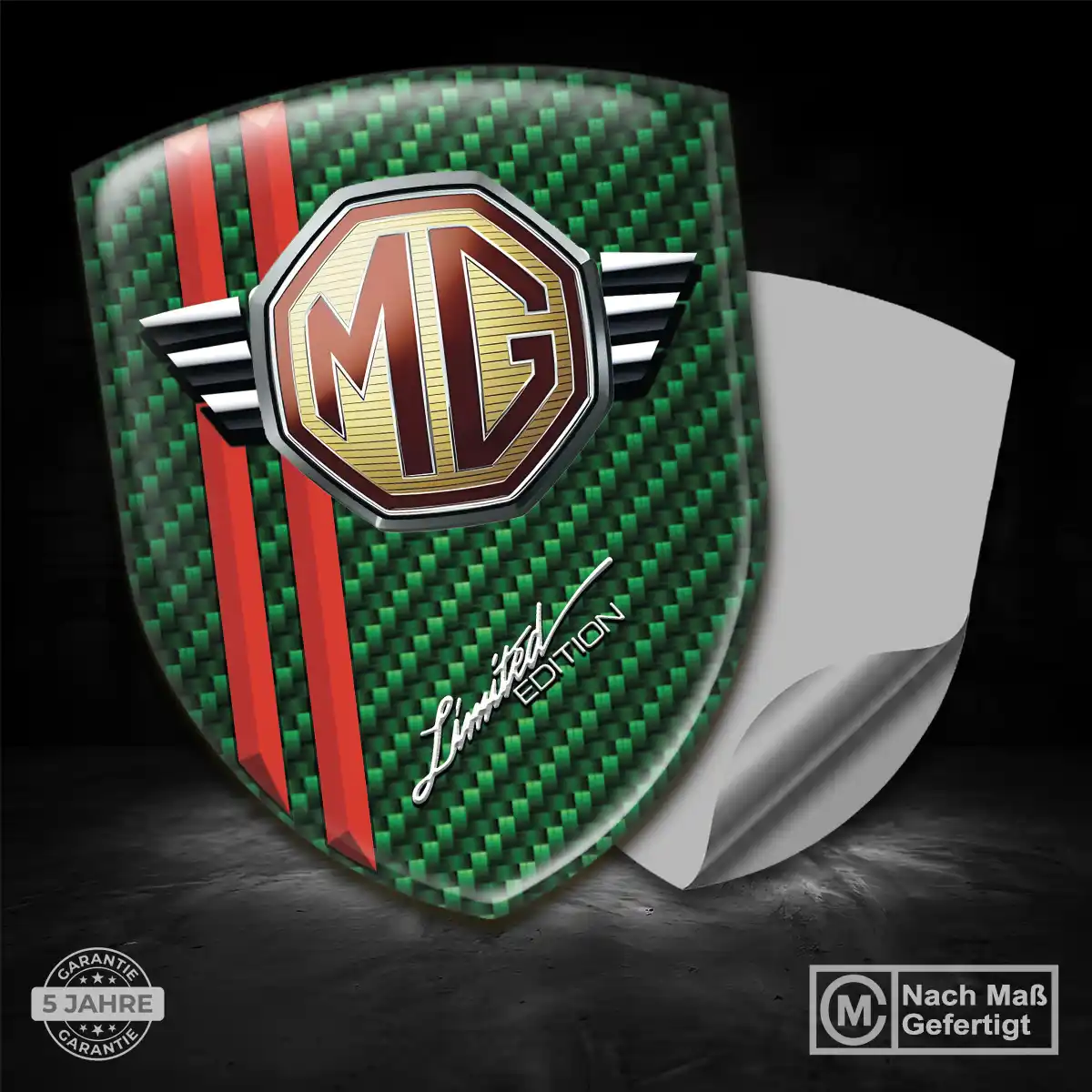 MG Wappen Emblem Auto Modernes Design