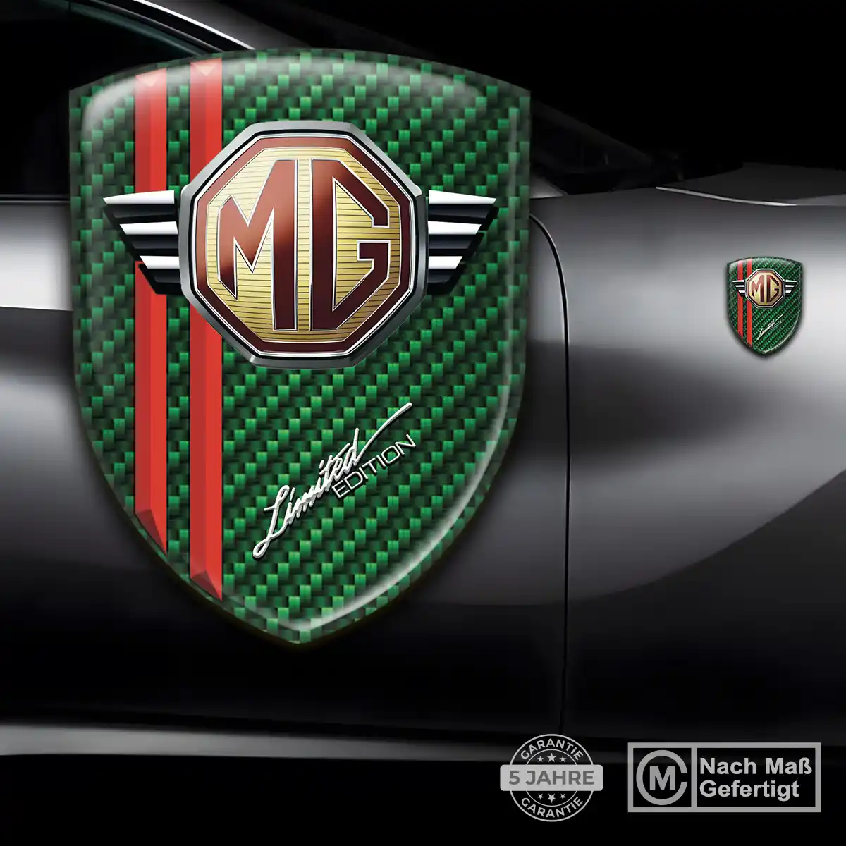 MG Wappen Emblem Auto Modernes Design