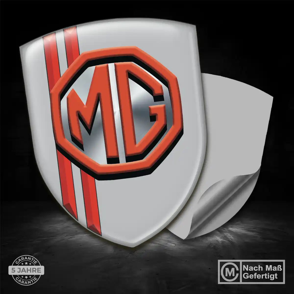 MG Wappen Emblem Edles Design
