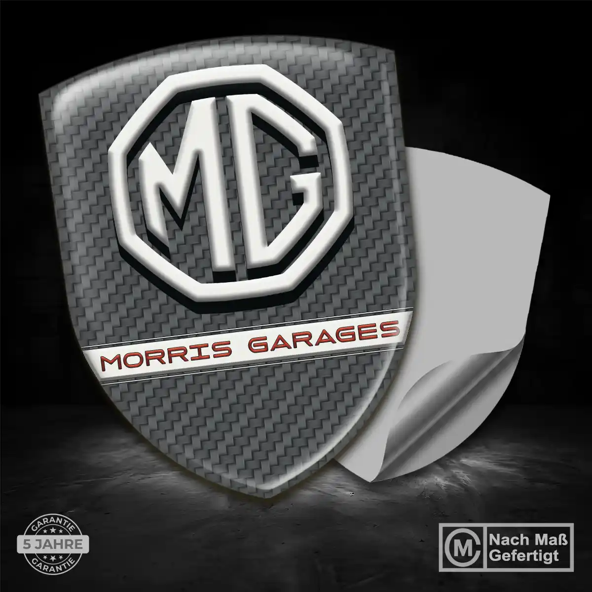 MG Wappen Emblem Exterieurdesign