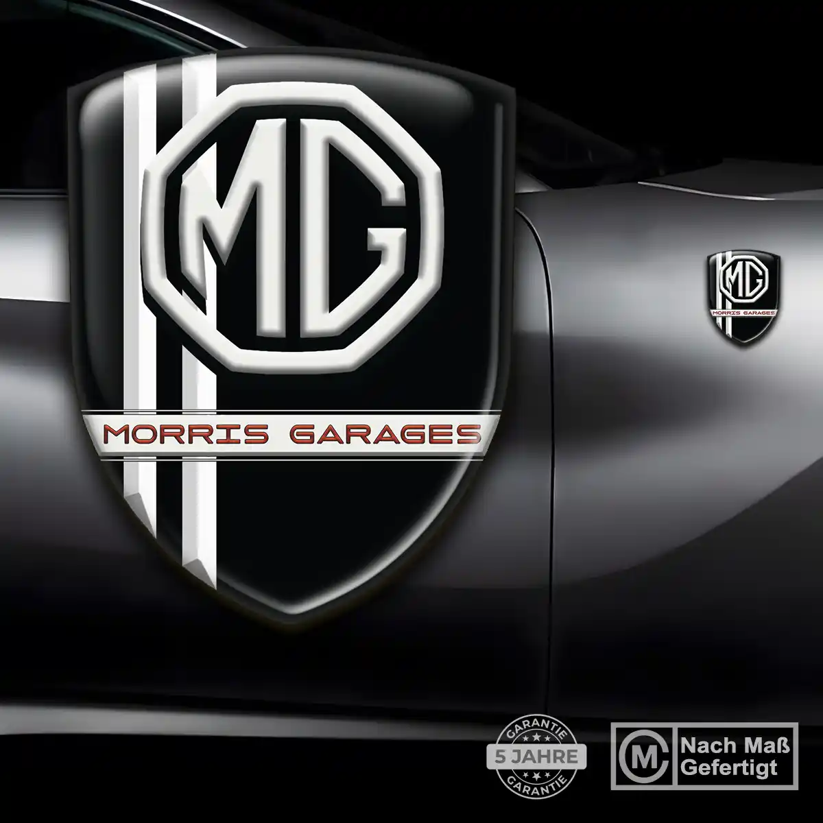 MG Wappen Emblem Modernes Design