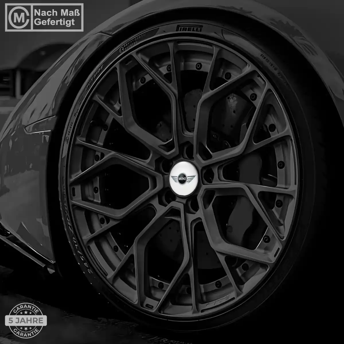 Mini Cooper Aufkleber Nabenkappen Stilvolles Design