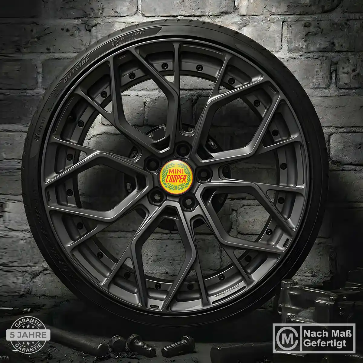 Mini Cooper Epoxidharz Embleme Stilvolles Design