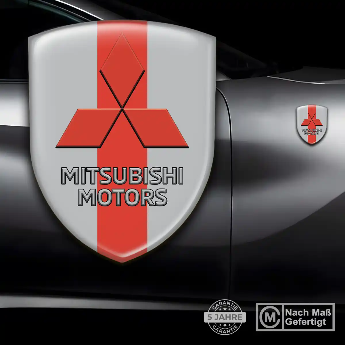 Mitsubishi 3D Gel Aufkleber Emblem Auto Hohe Qualität