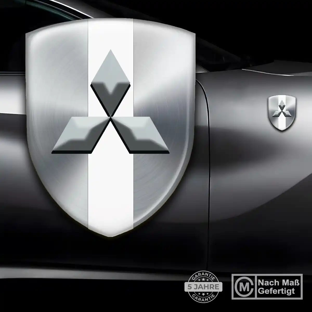 Mitsubishi 3D Gel Aufkleber Emblem Auto Premiumqualität