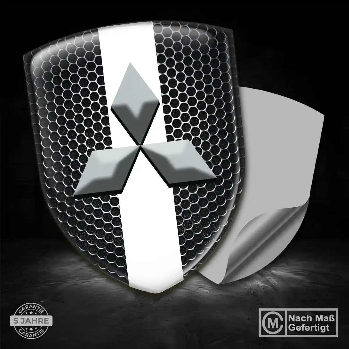 Mitsubishi Aufkleber 3D Gel Emblem Auto Exterieurdesign